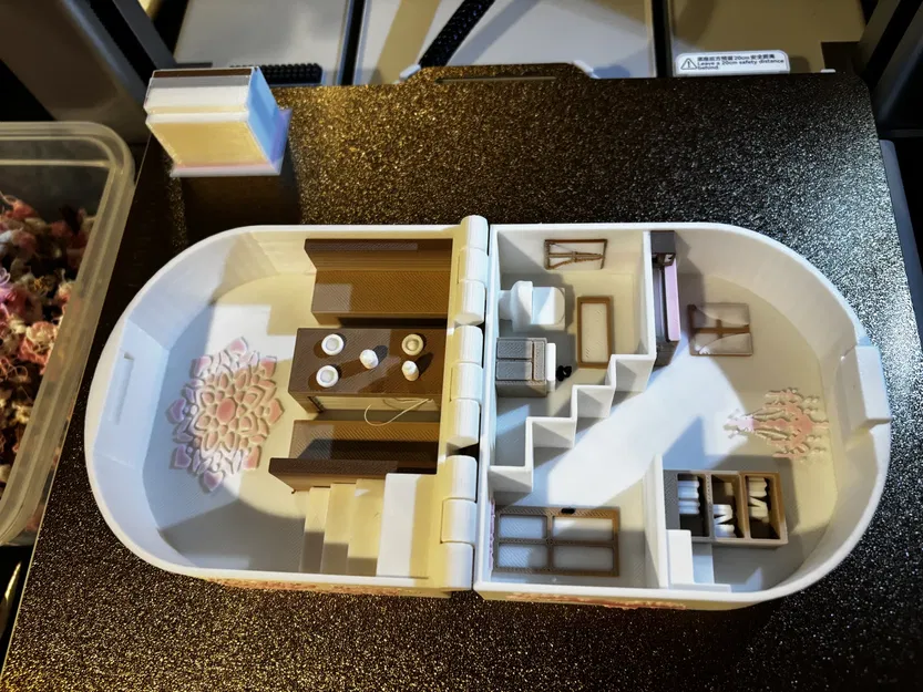 Mô hình ngôi nhà búp bê bỏ túi (Pocket Doll House) in 3D siêu dễ - Image 4