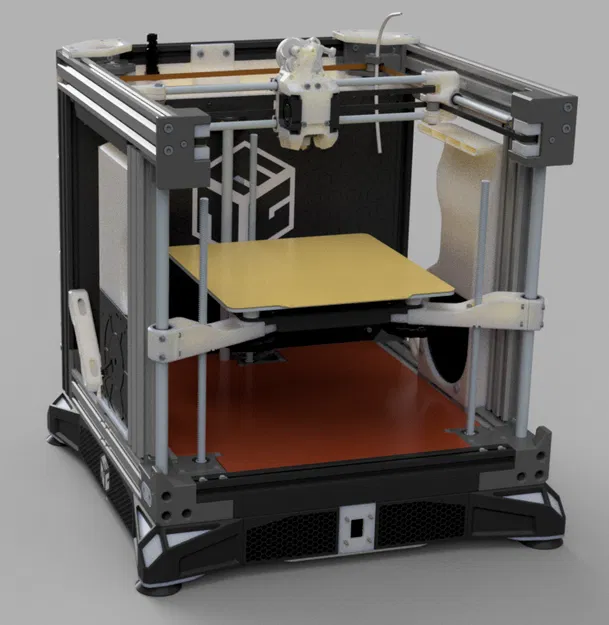 Tấm đế (Base Plate) in 3D cho máy E3NG - Image 1