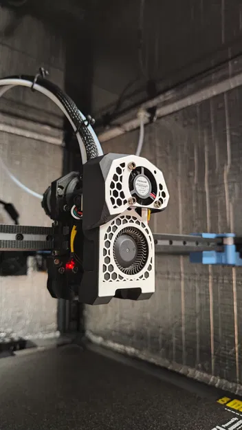 Giá đỡ quạt toolhead và quạt MCU cho máy in Sovol SV08 - Image 1