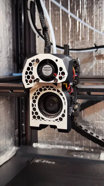 Giá đỡ quạt toolhead và quạt MCU cho máy in Sovol SV08 - Image 2