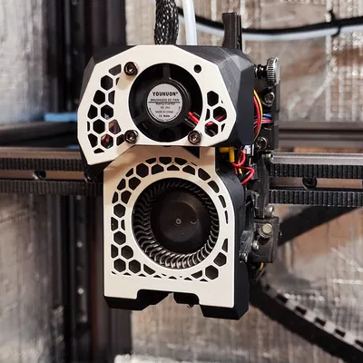 Giá đỡ quạt toolhead và quạt MCU cho máy in Sovol SV08