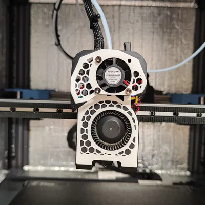 Giá đỡ quạt toolhead và quạt MCU cho máy in Sovol SV08