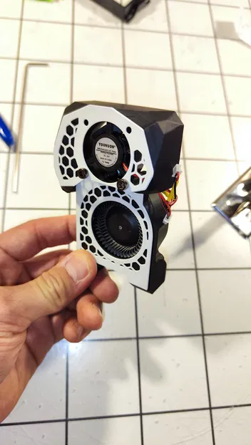 Giá đỡ quạt toolhead và quạt MCU cho máy in Sovol SV08 - Image 4