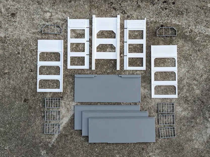 Mô hình tòa nhà bãi đỗ xe trưng bày - Tỷ lệ 1:64 - Image 6