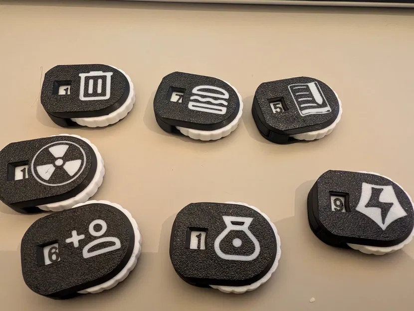 Bộ đếm Magic The Gathering (quái vật, chỉ số, token và tài nguyên) - Image 1