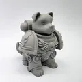 Mô hình chú chó chiến binh (Wargaming Dog Miniature) - Thumbnail 1