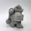 Mô hình chú chó chiến binh (Wargaming Dog Miniature) - Thumbnail 3