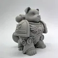 Mô hình chú chó chiến binh (Wargaming Dog Miniature) - Thumbnail 5