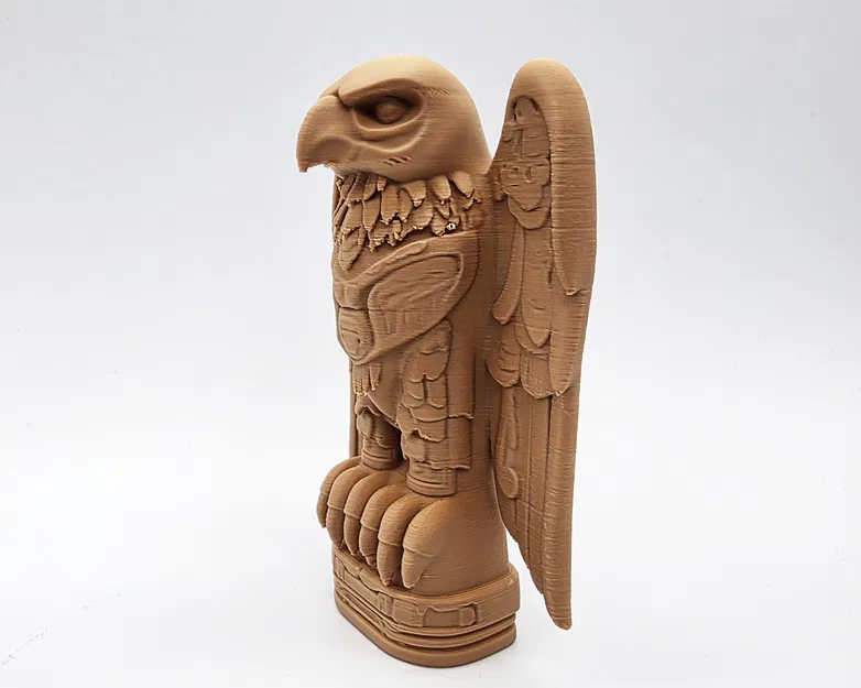 Mô hình cột Totem đại bàng Mighty Eagle dũng mãnh in 3D - Image 2