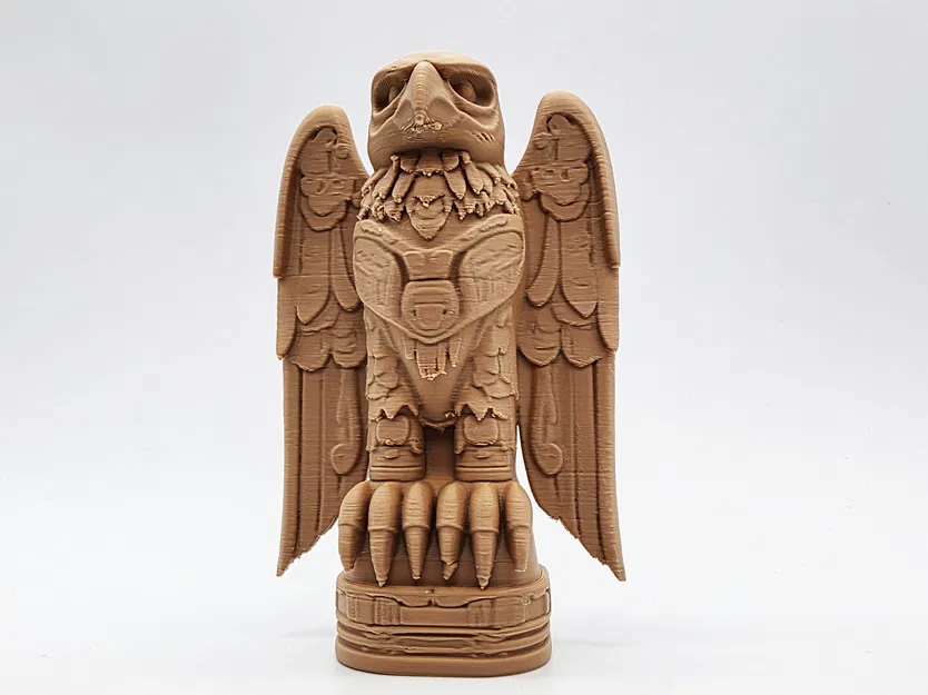 Mô hình cột Totem đại bàng Mighty Eagle dũng mãnh in 3D - Image 3