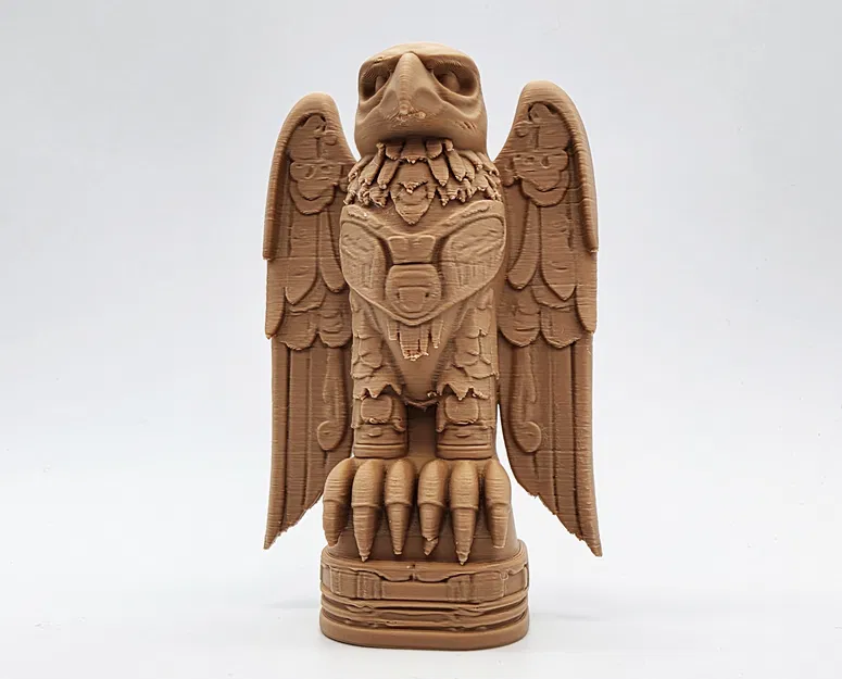 Mô hình cột Totem đại bàng Mighty Eagle dũng mãnh in 3D - Image 5