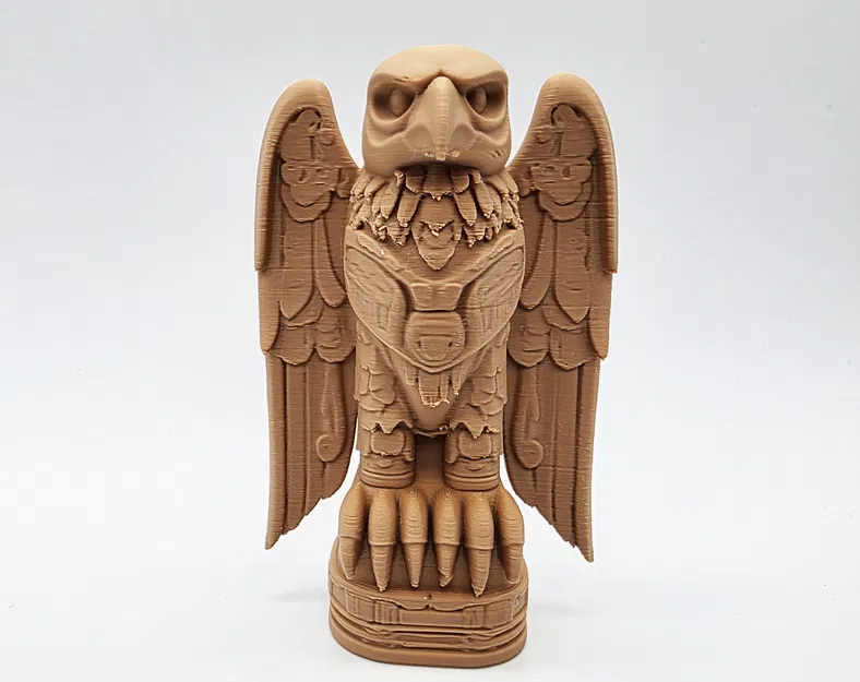 Mô hình cột Totem đại bàng Mighty Eagle dũng mãnh in 3D - Image 6