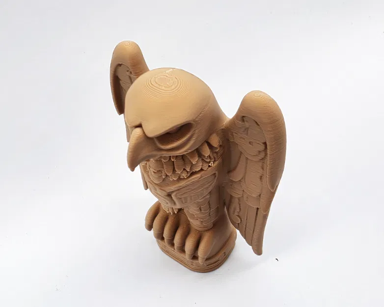 Mô hình cột Totem đại bàng Mighty Eagle dũng mãnh in 3D - Image 8