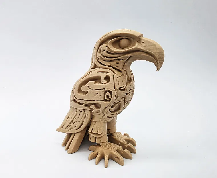 Tượng Đại Bàng Điêu Khắc Gỗ - Image 3