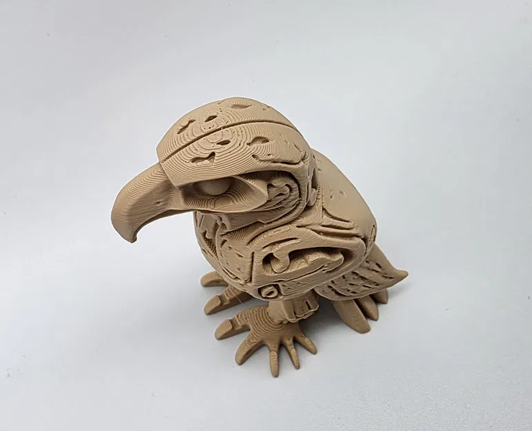 Tượng Đại Bàng Điêu Khắc Gỗ - Image 7