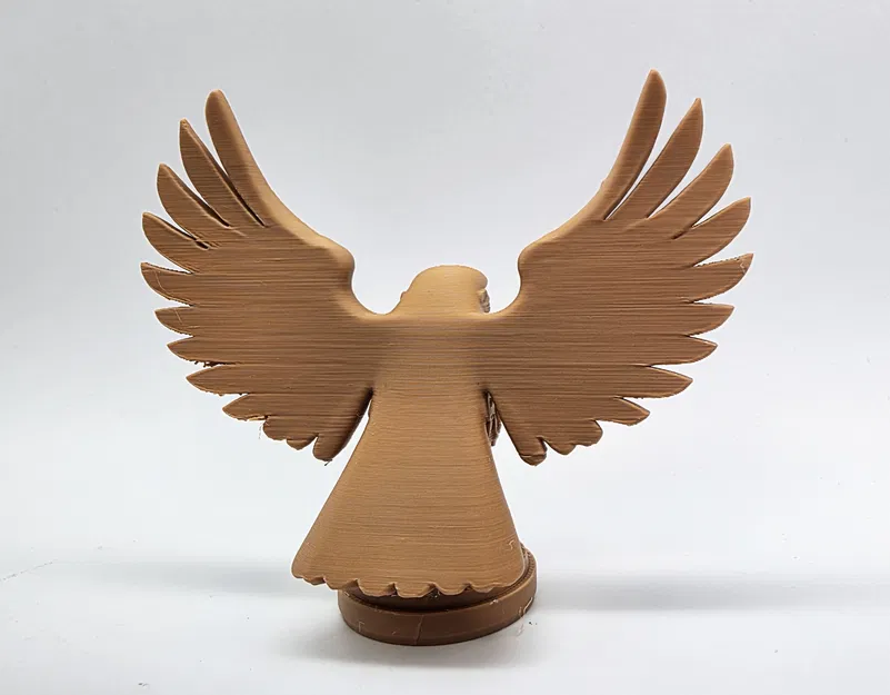 Mô hình Đại bàng dang cánh - Đồ trang trí in 3D phong cách gỗ khắc - Image 9