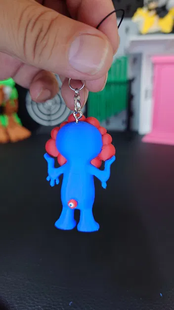 Mô hình móc khóa Myaku-Myaku in 3D - Thiết kế tối ưu cho Flashforge AD5X - Image 2