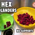 Rổ Hexagonal (HEX Colanders) - Không cần in support - Thumbnail 1