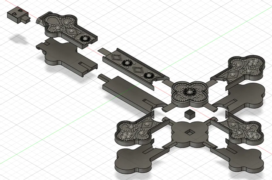 Mô hình Crucifix Patch - Murder Drones - Image 8