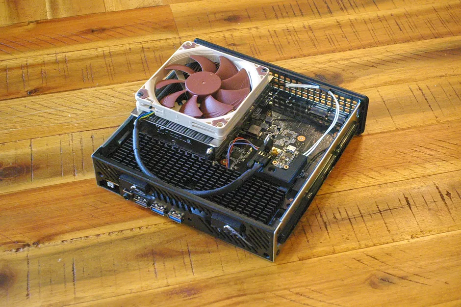 Vỏ Case 3D Minisforum MS-A1 cho tản nhiệt Noctua NH-L9i - Image 8