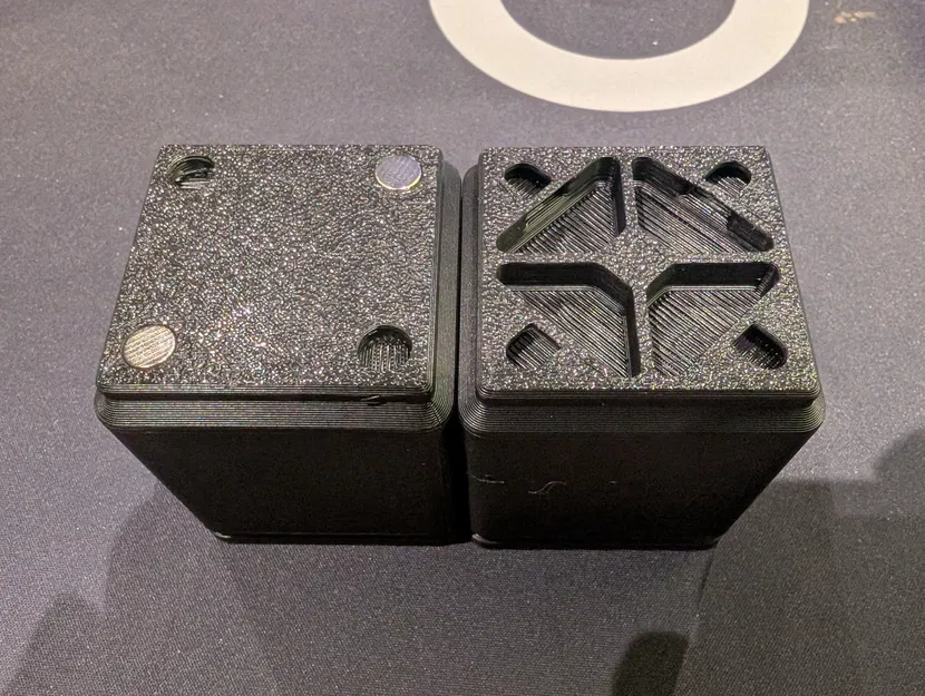 Khay Gridfinity kèm nhãn in có vị trí gắn nam châm (tác giả Pred) - Image 3