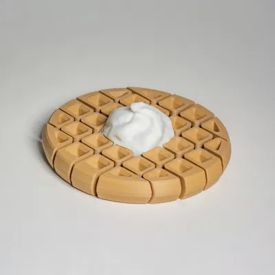 Floppy Waffle - Bánh Waffle ăn sáng khớp nối linh hoạt