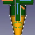 Bộ lọc bụi lốc xoáy (Kiểu inline kèm file FreeCAD) - Thumbnail 1