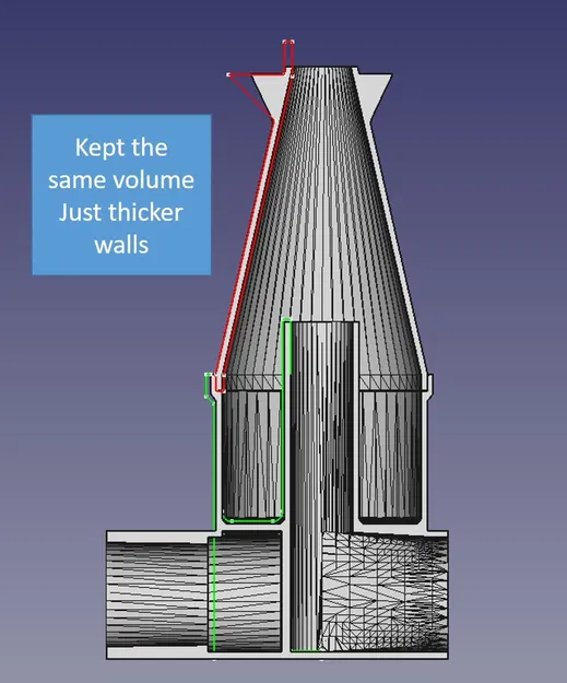 Bộ lọc bụi lốc xoáy (Kiểu inline kèm file FreeCAD) - Image 4