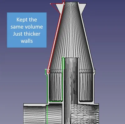 Bộ lọc bụi lốc xoáy (Kiểu inline kèm file FreeCAD)