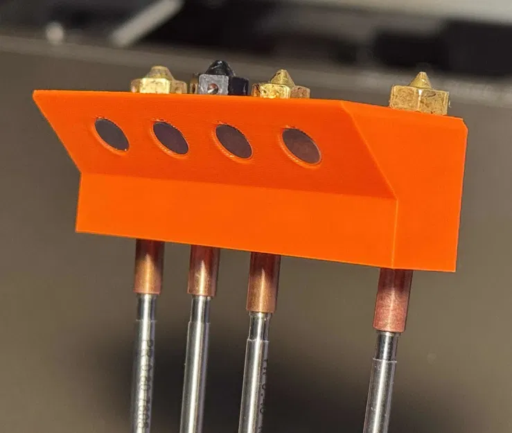 Bản tùy chỉnh cho nam châm 6x2mm - Khay đựng nozzle gắn nam châm cho Prusa Core One - Image 2