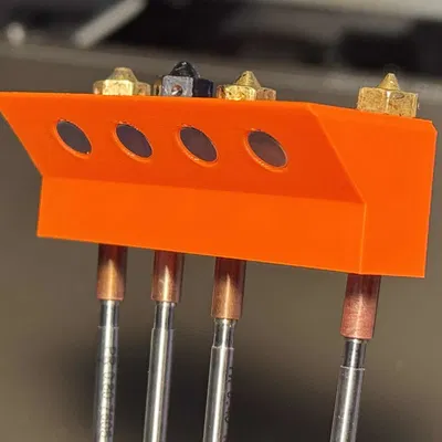 Bản tùy chỉnh cho nam châm 6x2mm - Khay đựng nozzle gắn nam châm cho Prusa Core One