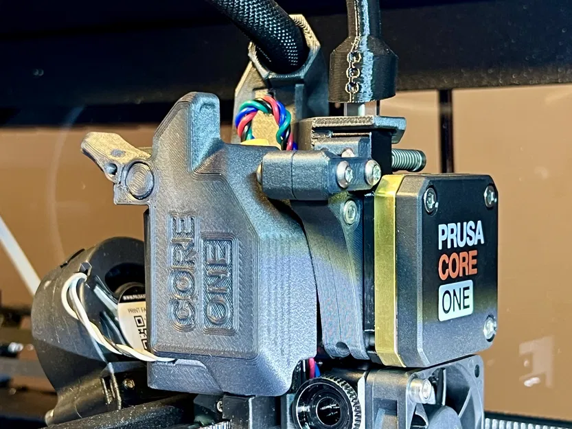 Nắp Nextruder cho Prusa Core One với cơ chế khóa từ tính - Image 1