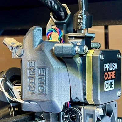 Nắp Nextruder cho Prusa Core One với cơ chế khóa từ tính