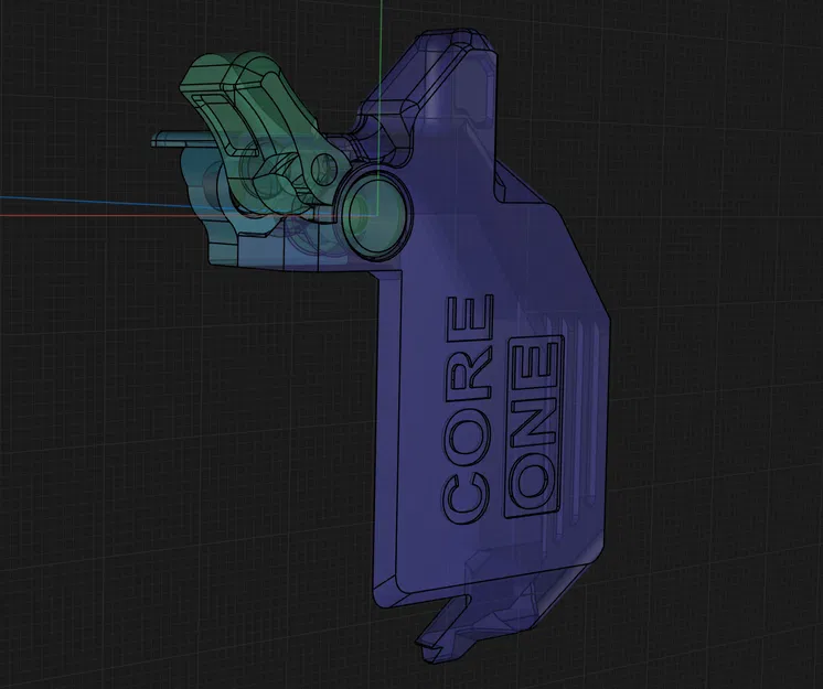 Nắp Nextruder cho Prusa Core One với cơ chế khóa từ tính - Image 4