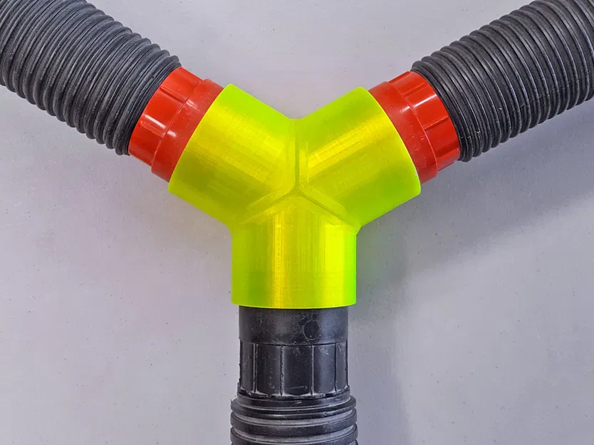 Đầu nối chia 3 ống hút bụi 2.5 inch (Dành cho Ridgid và các dòng máy tương đương) - Image 1