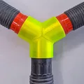 Đầu nối chia 3 ống hút bụi 2.5 inch (Dành cho Ridgid và các dòng máy tương đương) - Thumbnail 1