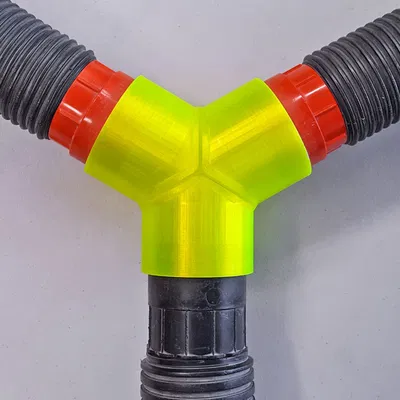 Đầu nối chia 3 ống hút bụi 2.5 inch (Dành cho Ridgid và các dòng máy tương đương)