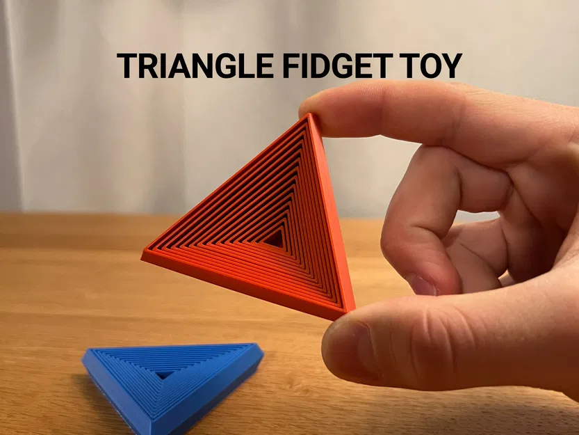 Đồ chơi Fidget hình tam giác (Triangle Fidget Toy) - Image 1