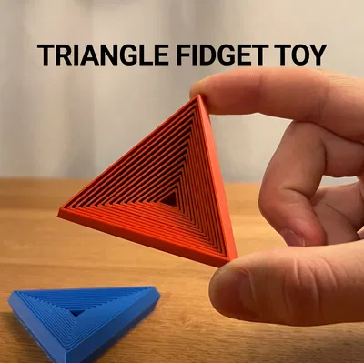 Đồ chơi Fidget hình tam giác (Triangle Fidget Toy)