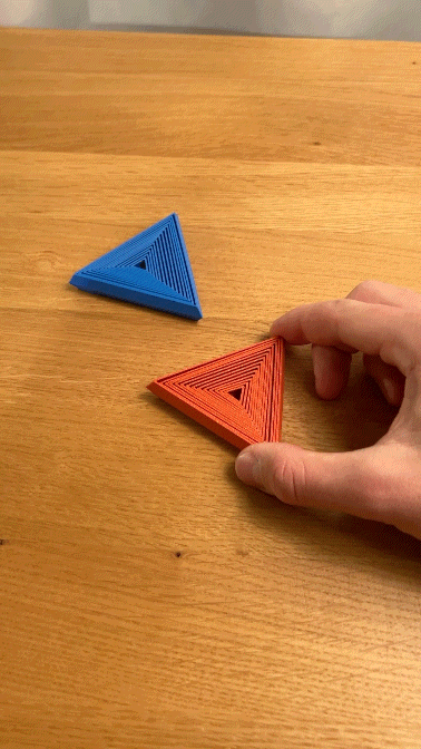 Đồ chơi Fidget hình tam giác (Triangle Fidget Toy) - Thumbnail 2