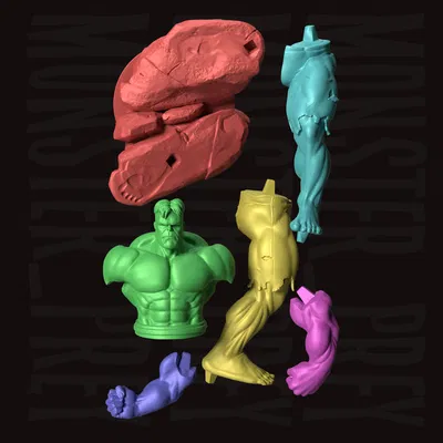 Mô hình Red Hulk MIỄN PHÍ để in 3D