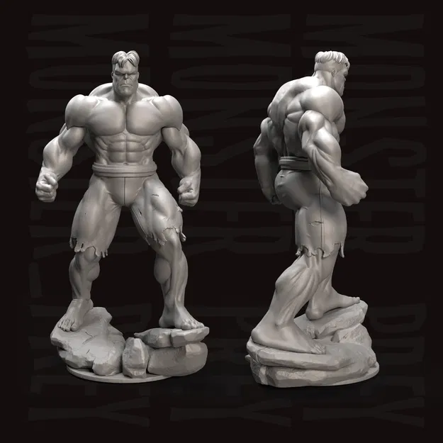 Mô hình Red Hulk MIỄN PHÍ để in 3D - Image 7