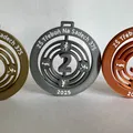 Huy chương (Medal) có tâm xoay - Thumbnail 4