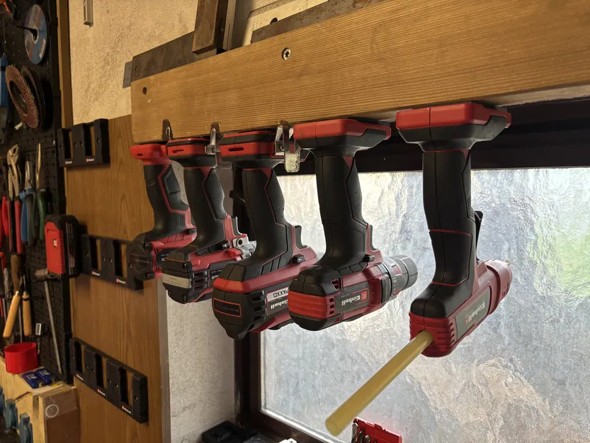 Giá treo máy khoan cầm tay Einhell gắn ngược tiện lợi - Image 1