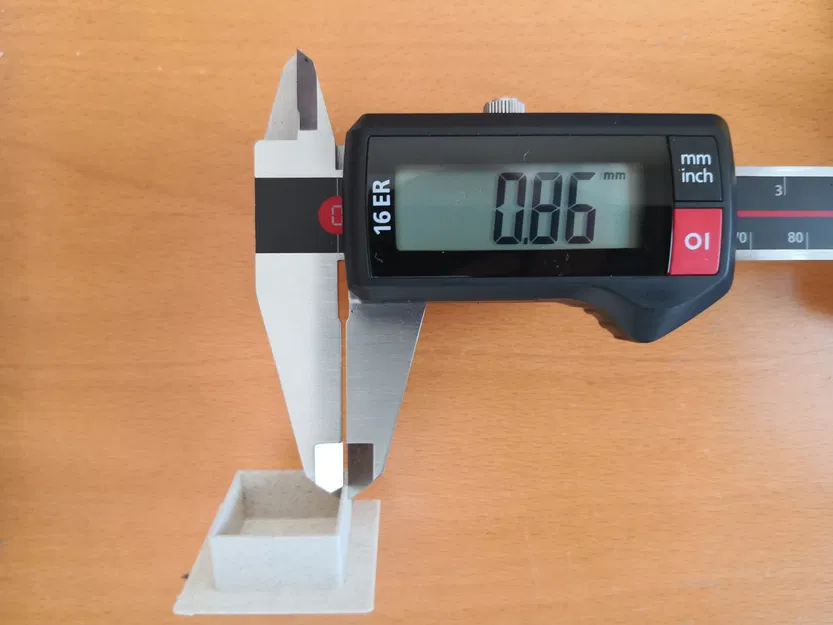 Calibration Cube - Đo độ dày thành - Kiểm tra filament mới - Căn chỉnh extrusion - Image 1