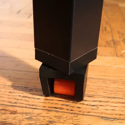 Bánh xe nội thất 360 độ - Tương thích chân bàn IKEA Lack