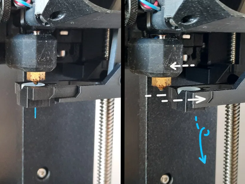 Bộ gạt nhựa tự động cho Prusa MK4(S) - Image 2