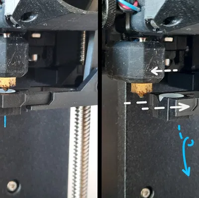 Bộ gạt nhựa tự động cho Prusa MK4(S)