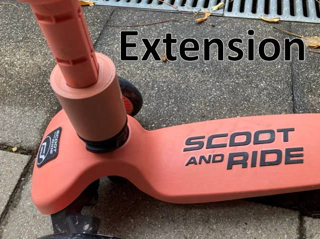 Phần Nối Nâng Ghi-đông Scoot And Ride Extension - Image 1