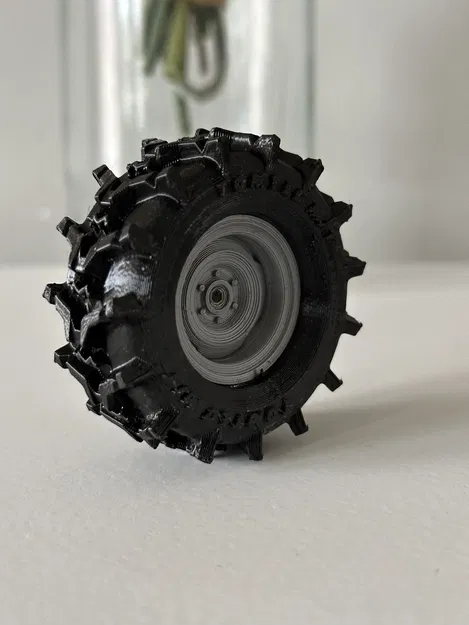 Lốp Mud Terrain “Aggressive” cho xe RC WPL (in 3D, không kèm mâm) - Image 1